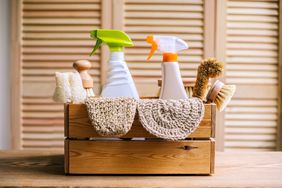 Cleaning eco set for different surfaces in home