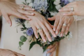 custom rings made for bride and sisters
