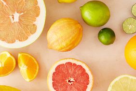 citrus fruits such as lemons, grapefruit, oranges and limes