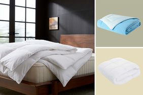 Composite of cooling comforters