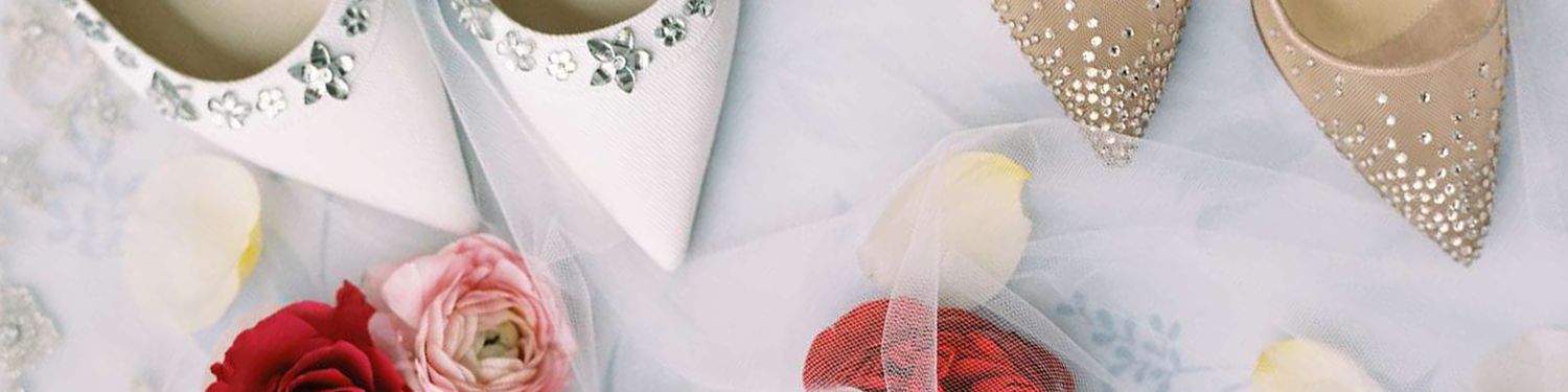 Martha Stewart Weddings: Dresses & Style banner - shoes