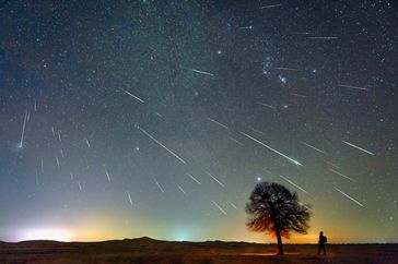 The Geminid meteor shower