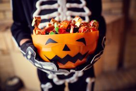 Halloween Candy in a Bowl