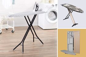 Composite of ironing boards