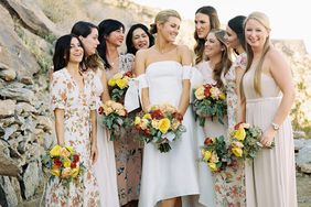 lisa louis wedding bridesmaids