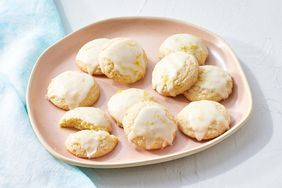 Glazed Lemon Cookies 