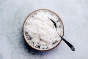 white rice cooked in rice cooker recipe