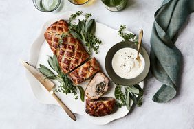 pork wellington with prosciutto and spinach mushroom stuffing