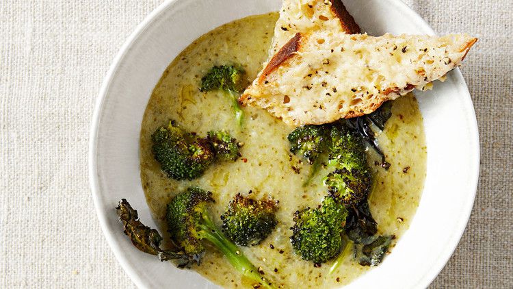 Potato Broccoli and Cheddar Soup