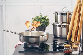 cookware on stovetop