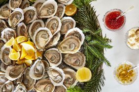 Shucked Oysters with Three Sauces