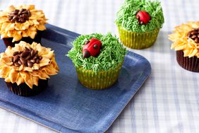 sunflower ladybug cupcakes martha bakes