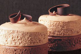 Triple-Chocolate Mousse Cakes 