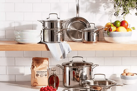 cuisinart chef's classic stainless steel cookware set